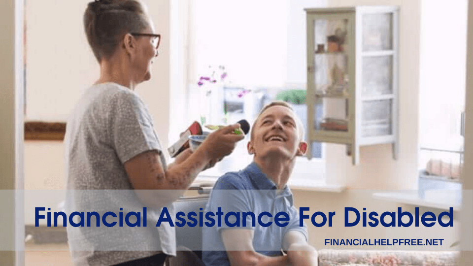 financial assistance for disabled