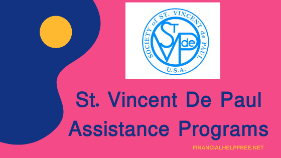 st. Vincent De Paul Assistance Programs