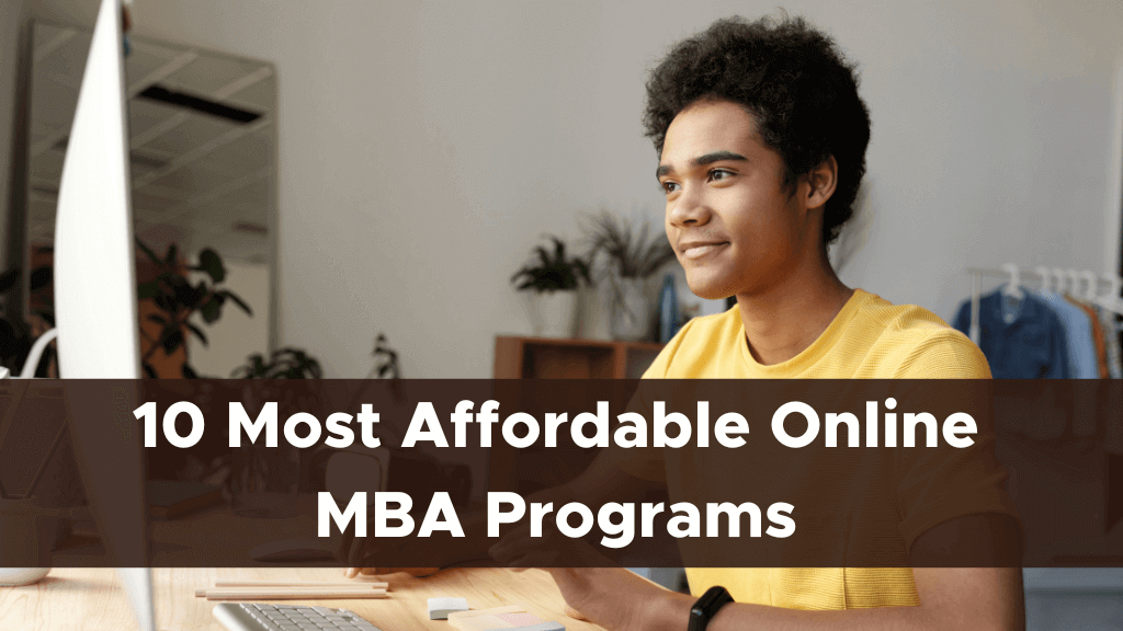 Affordable Online MBA Programs